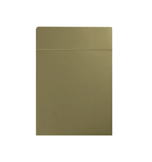 Premium satin flat sheet MOSS - HomeFashion