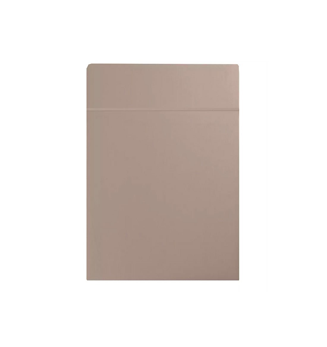 Premium satin flat sheet SMOKY PINKISH-BEIGE - HomeFashion