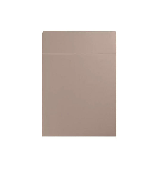 Premium satin flat sheet SMOKY PINKISH-BEIGE - HomeFashion