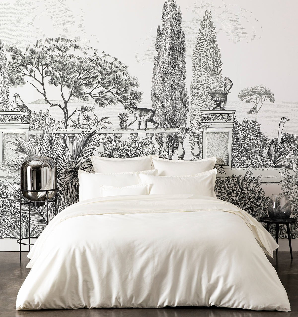 Premium satin pillowcase TEOPHILE - HomeFashion
