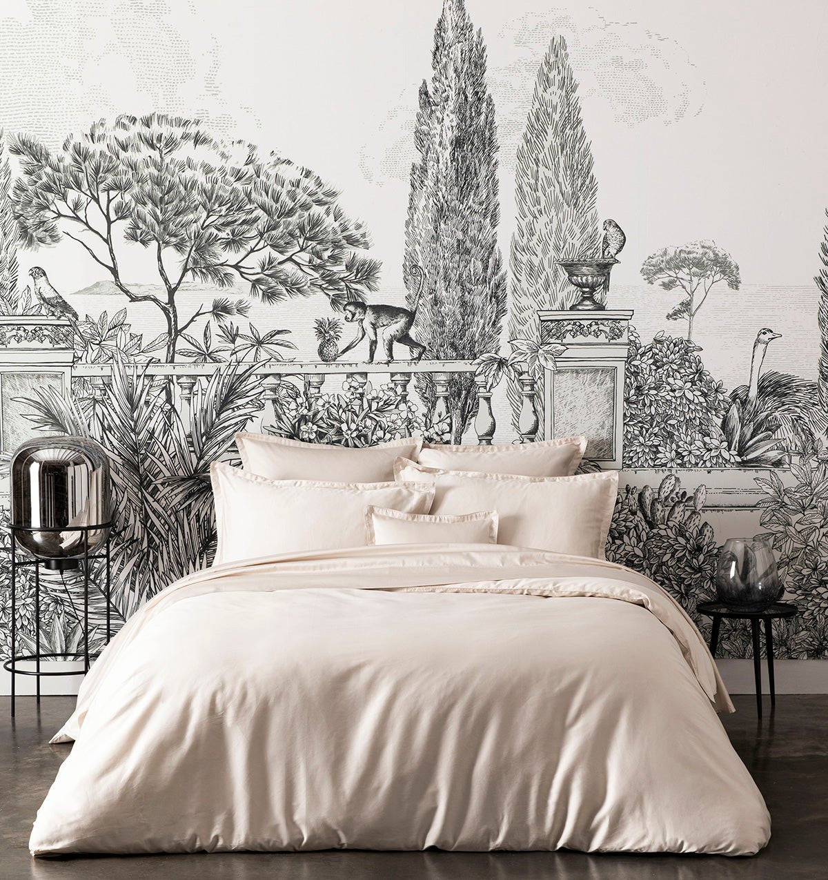 Premium satin pillowcase TEOPHILE - HomeFashion
