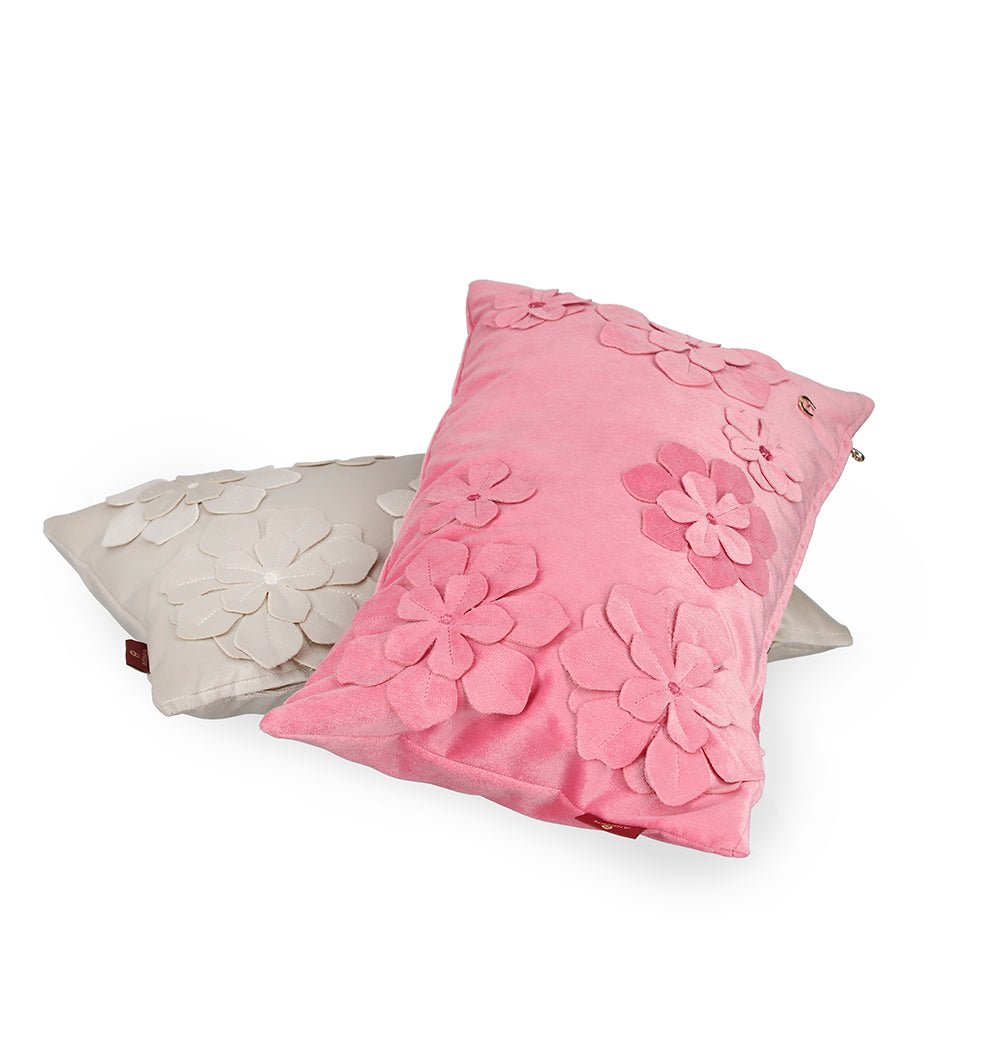 Rosalia cushion cover for decoration beige - HomeFashion
