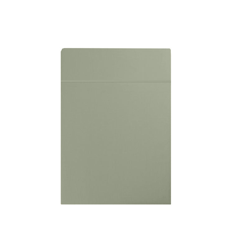 Premium satin flat sheet LICHEN