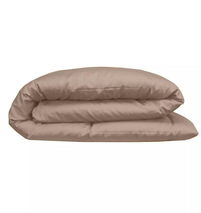Premium satin duvet cover SMOKY PINKISH-BEIGE
