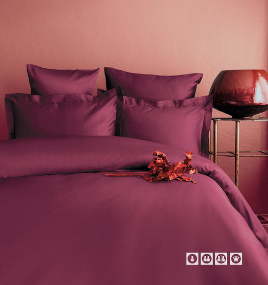 Sateen bedding set CHERRY - HomeFashion
