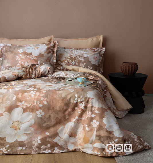 Sateen bedding set CLARETTA - HomeFashion