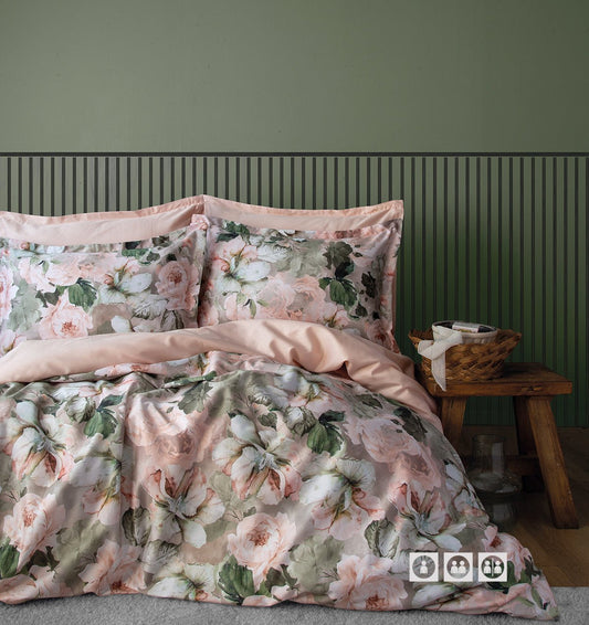 Sateen bedding set ROSIERE - HomeFashion