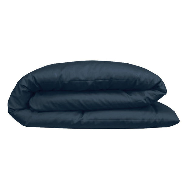 Satiin tekikott AVA UNI BLUE NUIT - HomeFashion