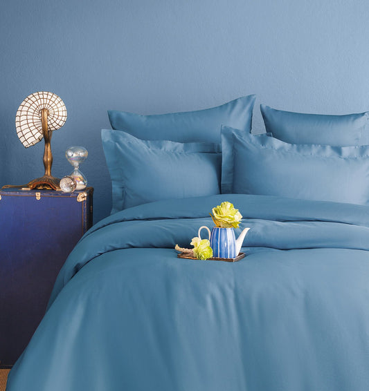 Satiin voodipesikomplekt SKY BLUE - HomeFashion