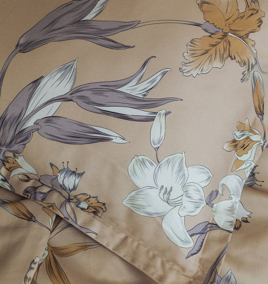 Satiin voodipesukomplekt BOTANIST - HomeFashion