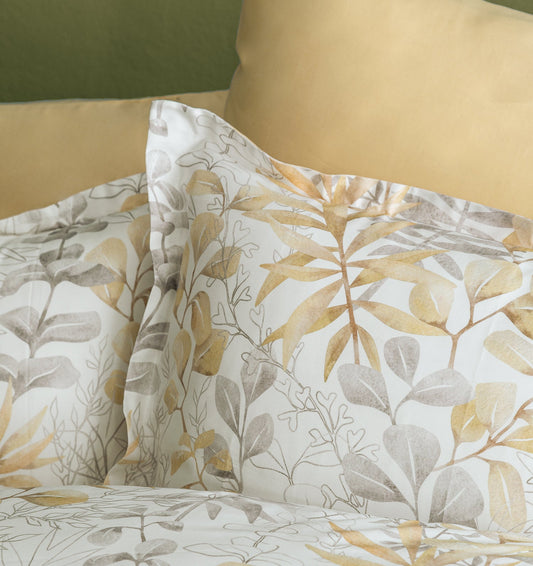 Satiin voodipesukomplekt OCCALE BEIGE - HomeFashion