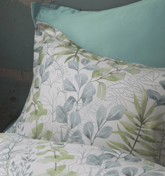Satiin voodipesukomplekt OCCALE GREEN - HomeFashion