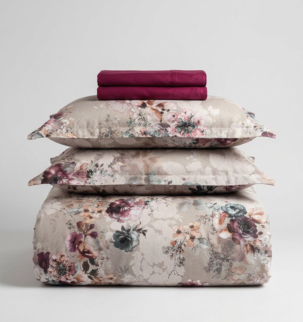 Satin Bed Linen Bundle POETTE - HomeFashion