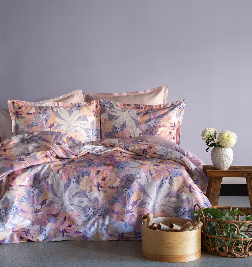 Satin bedding set ASTERA - HomeFashion