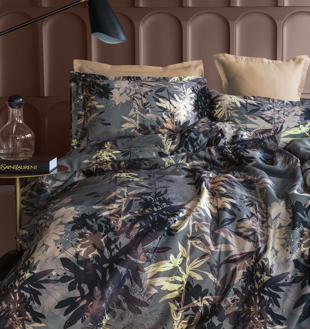 Satin bedding set KITHA - HomeFashion