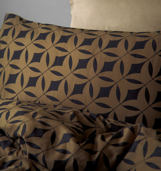 Satin bedding set MONDO GOLD - HomeFashion