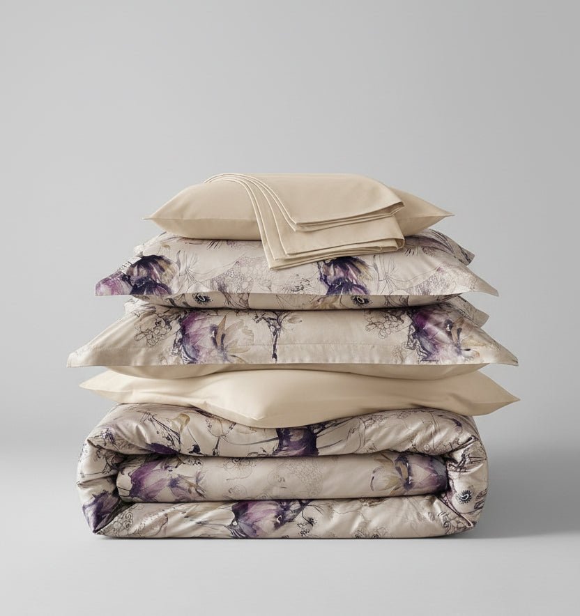 Satin Duvet Cover Set VIOLA - HomeFashion