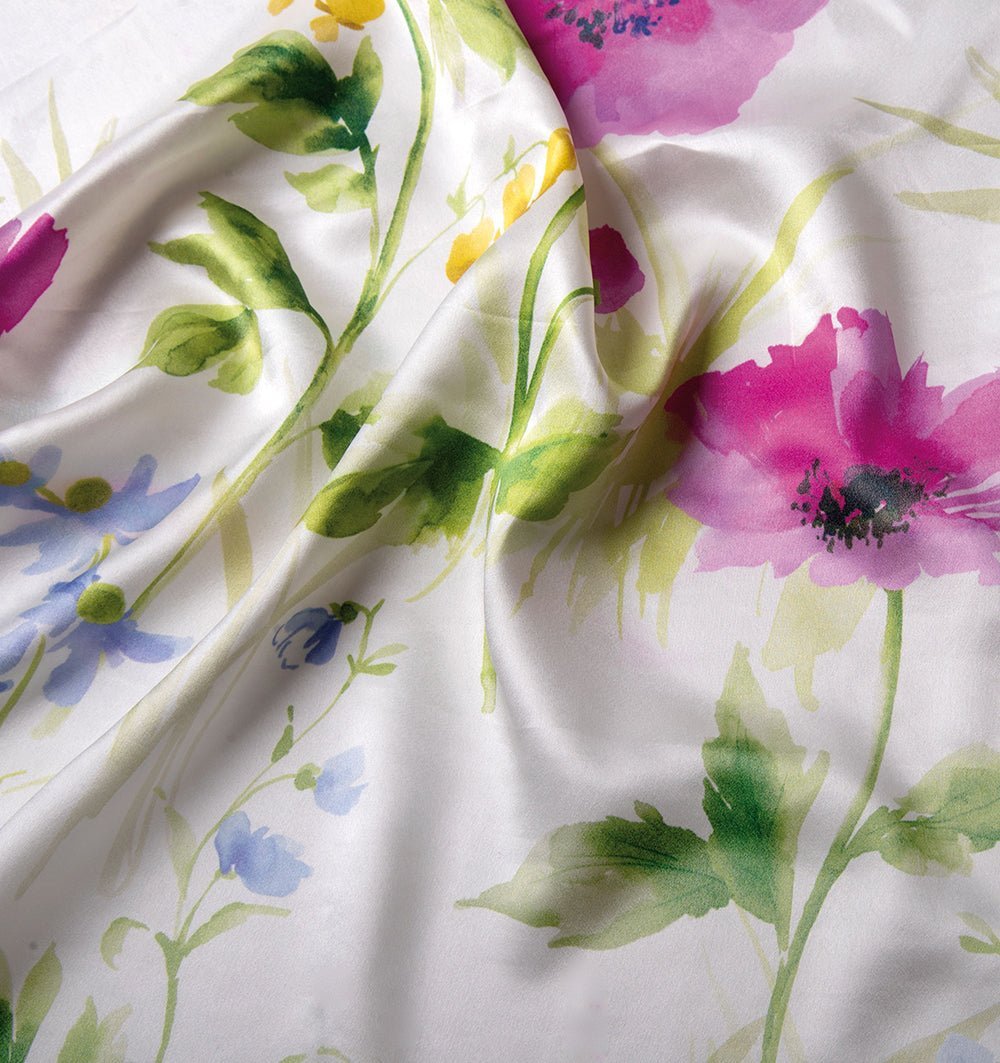 Silk duvet cover Filora - HomeFashion