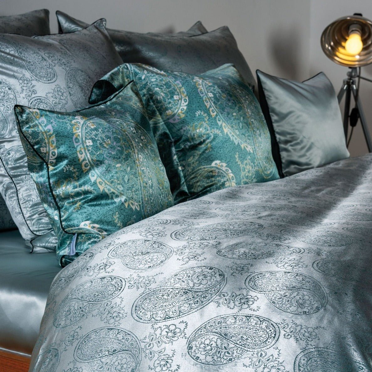 Silk duvet cover Lilou - HomeFashion