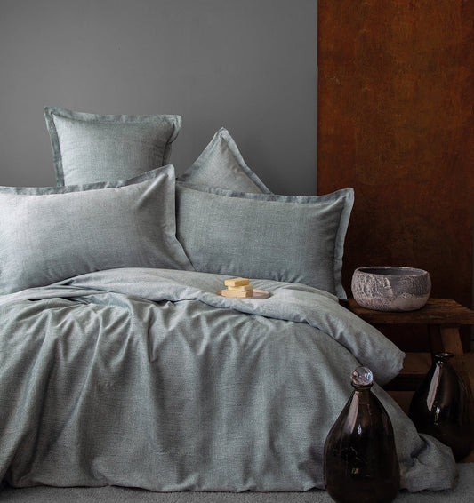 Tencel™️ JAQUARD bedding set OYSTER - HomeFashion