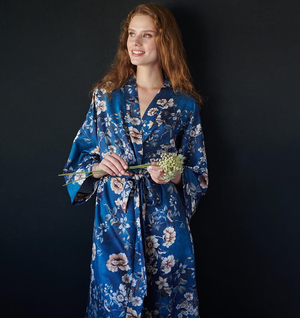 Tencel night gown KAIGA - HomeFashion