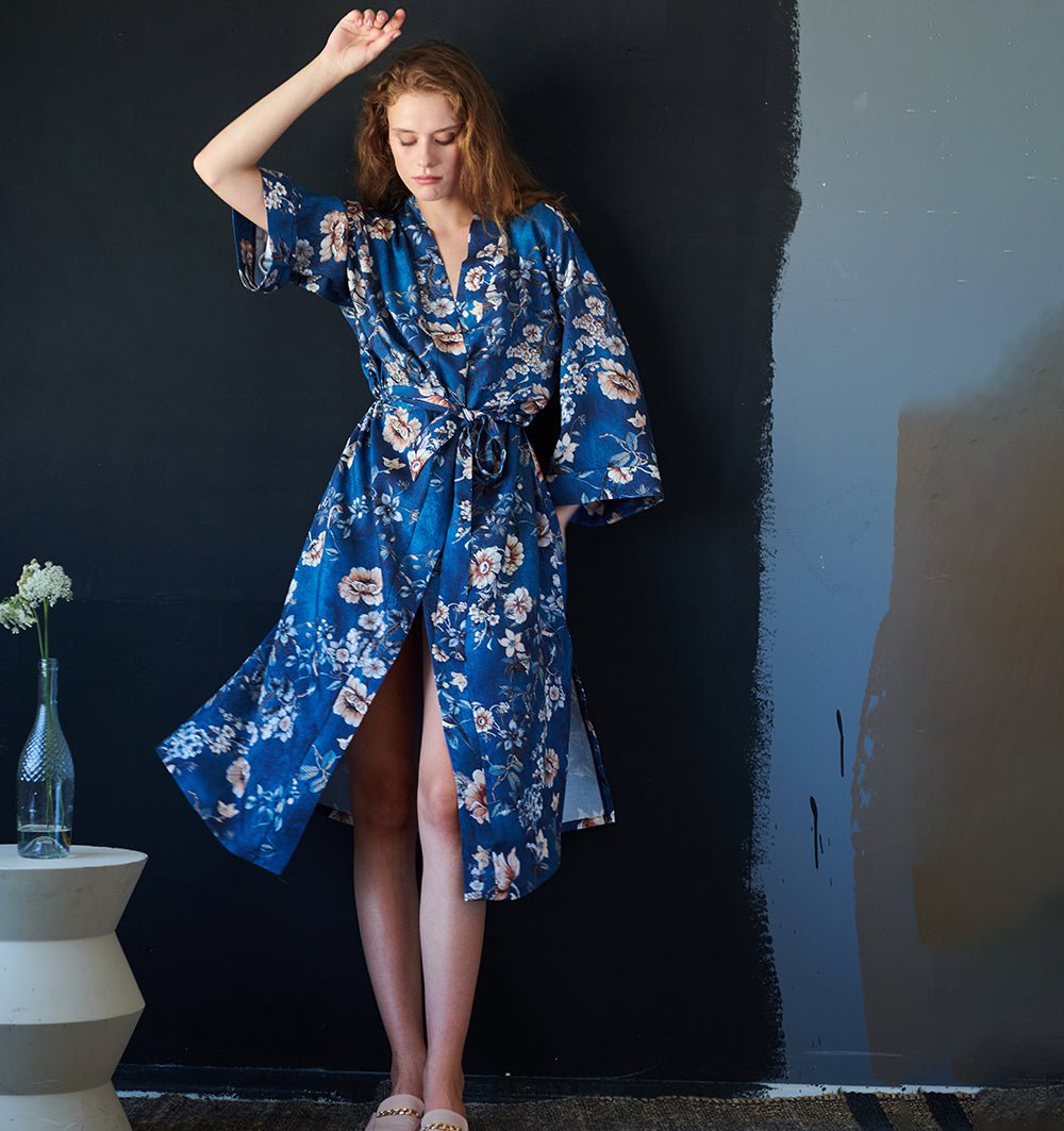 Tencel night gown KAIGA - HomeFashion