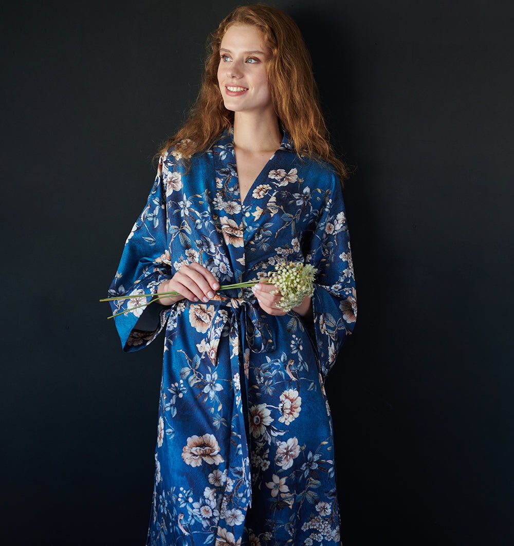 Tencel night gown KAIGA - HomeFashion