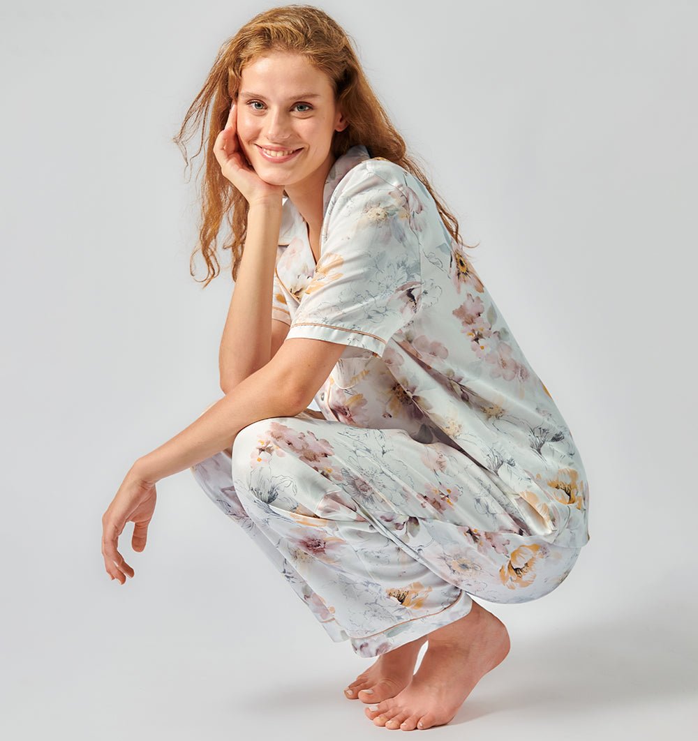 Tencel pyjama set DOUCE - HomeFashion