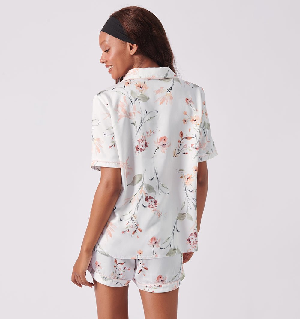 Tencel pyjama short set SERENADE - HomeFashion