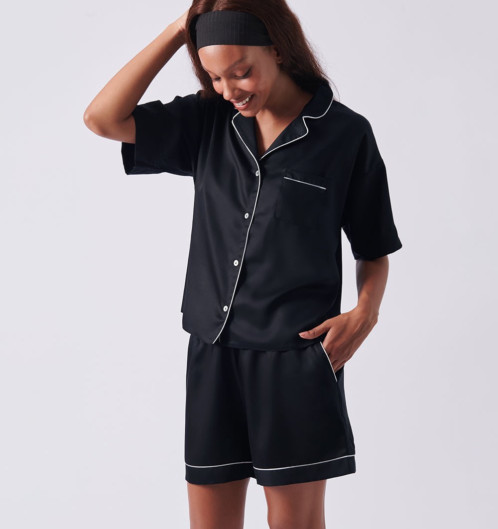 Tencel pyjama short set Suzie - HomeFashion