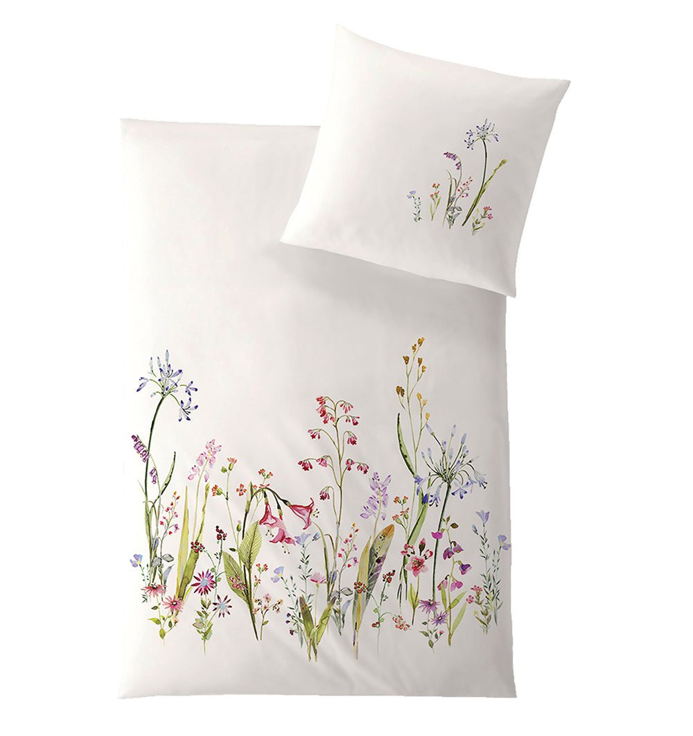 Tencel Satin Duvet Cover FLEUR - HomeFashion