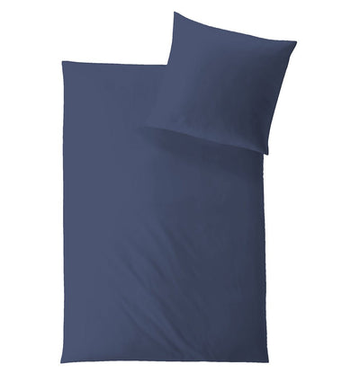 Tencel Satin Duvet Cover UNI BLUE - HomeFashion