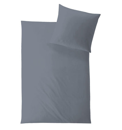 Tencel Satin Duvet Cover UNI PLATIN - HomeFashion