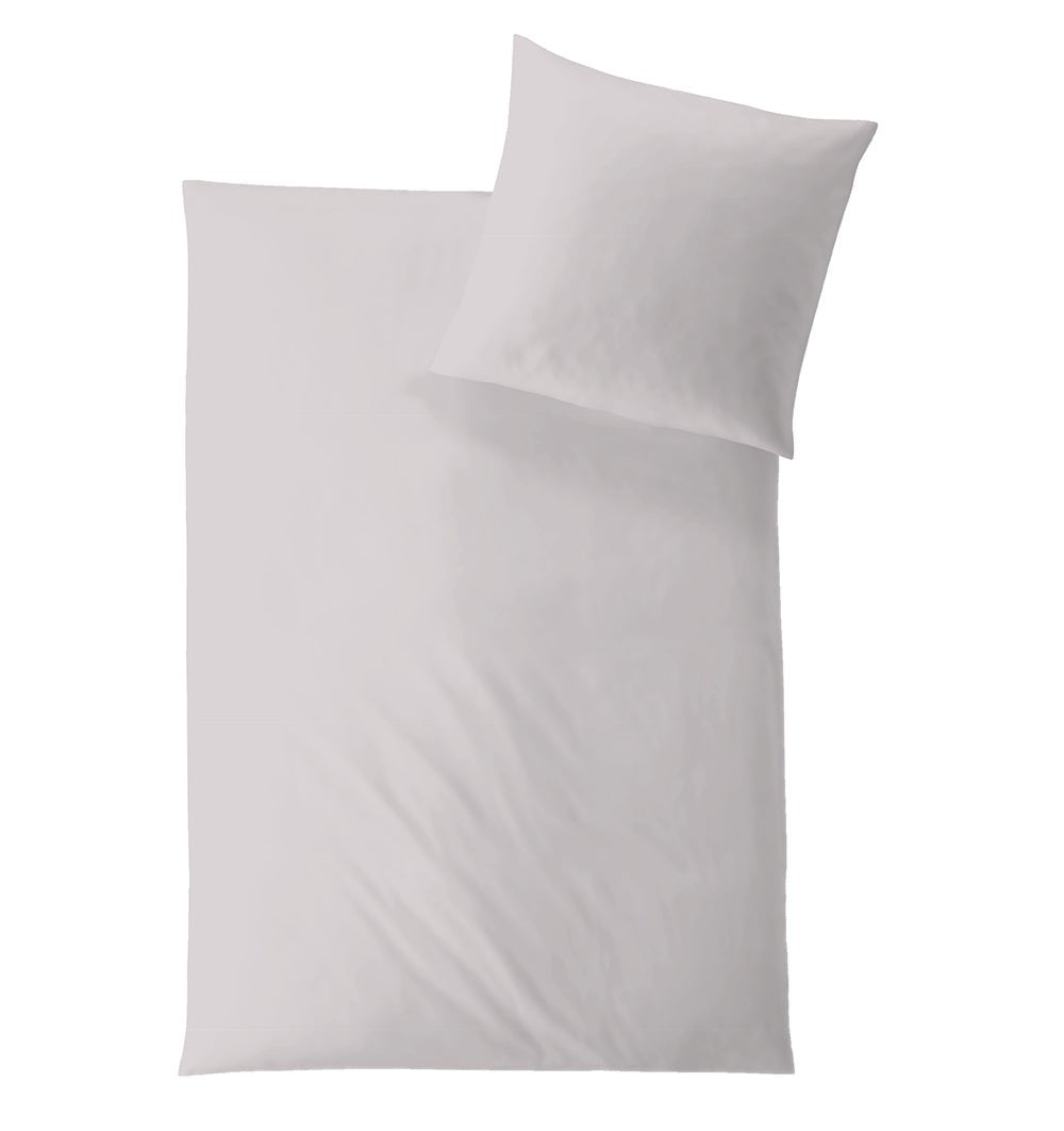 Tencel Satin Duvet Cover UNI SILVER - HomeFashion