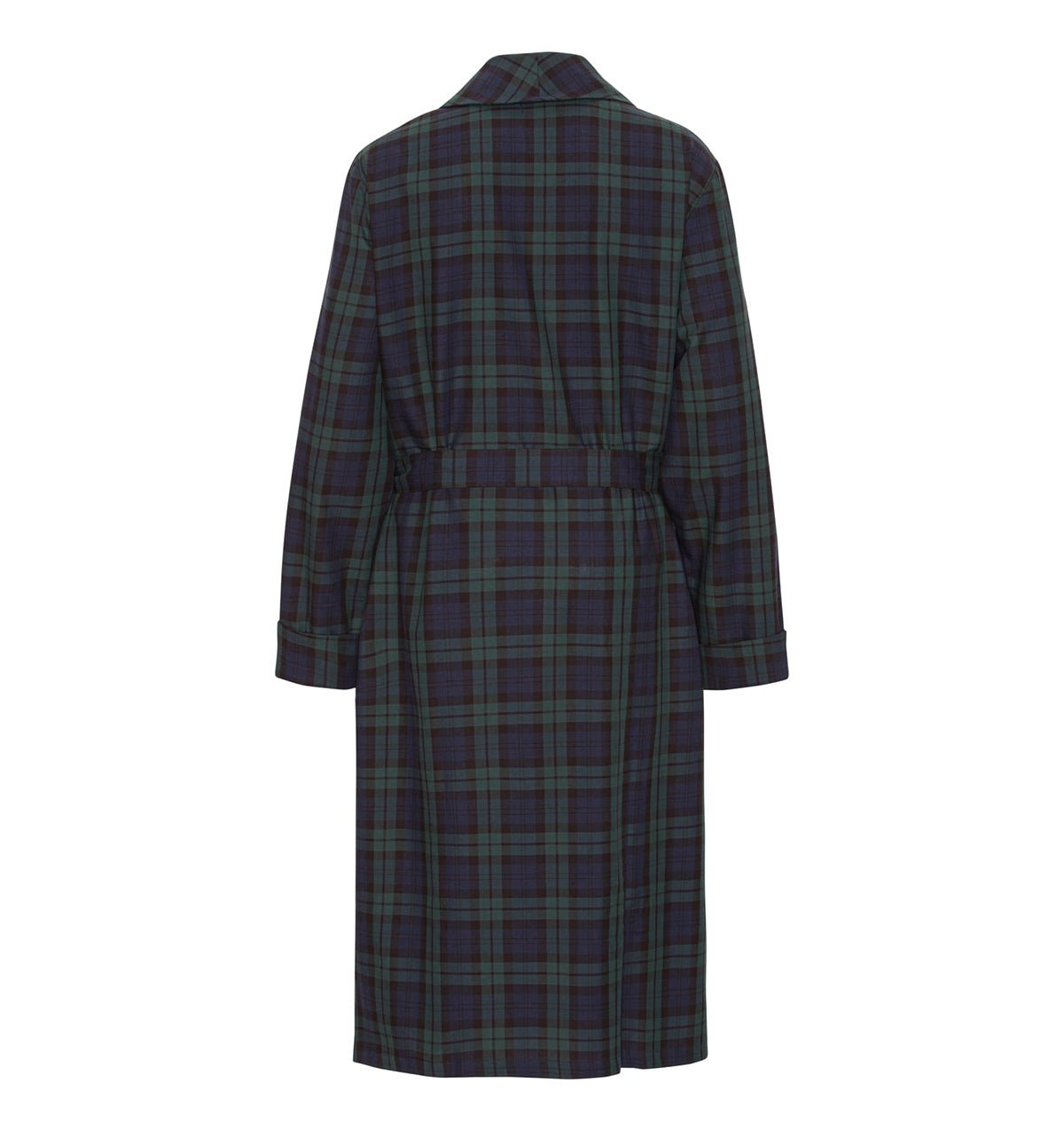 Wool mix dressing gown SQUARES - HomeFashion
